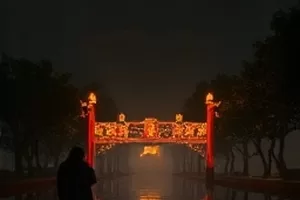 逆风航线讲解中以图文对照呈现的航线示意图