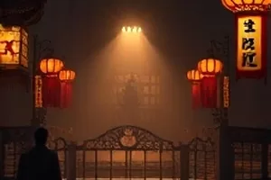 长夜书场夜读连播第214夜的桌面与台灯画面